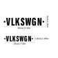 VLKSWGN Car Stickers