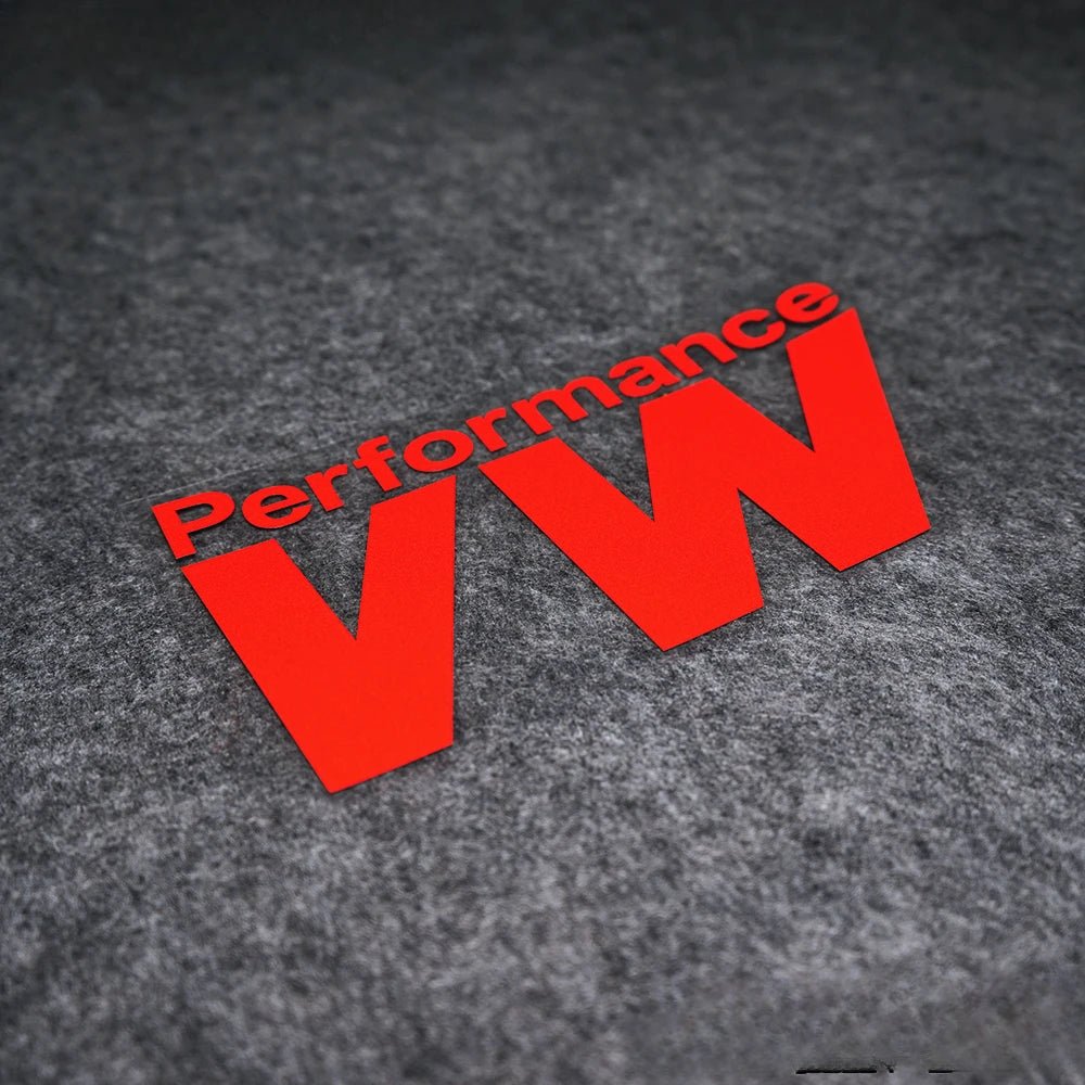 Performance VW Stickers - Drivefy